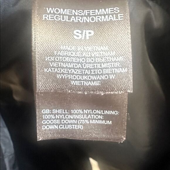 The North Face 550 Womens Goose Feather Down Puffer Vest S - Picture 7 of 7